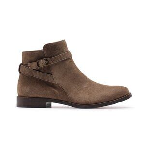 Paul Green REEVE grey suede leather BOOTS size 7.5/ US 10